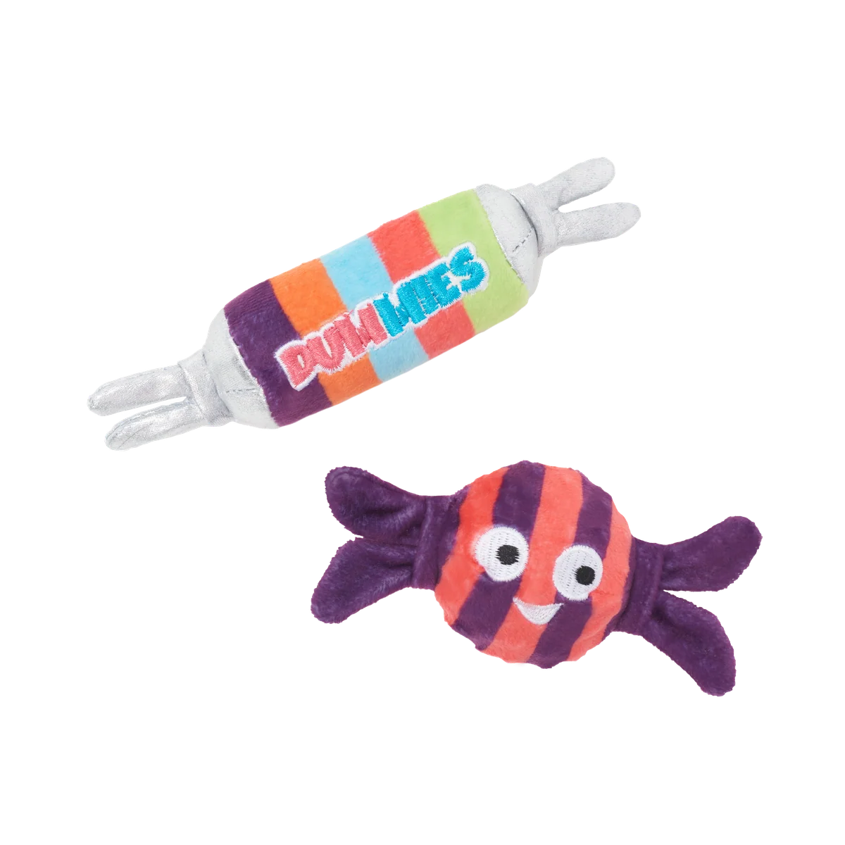Sour Dummies Sweeties Plush Multi-Part Dog Toy