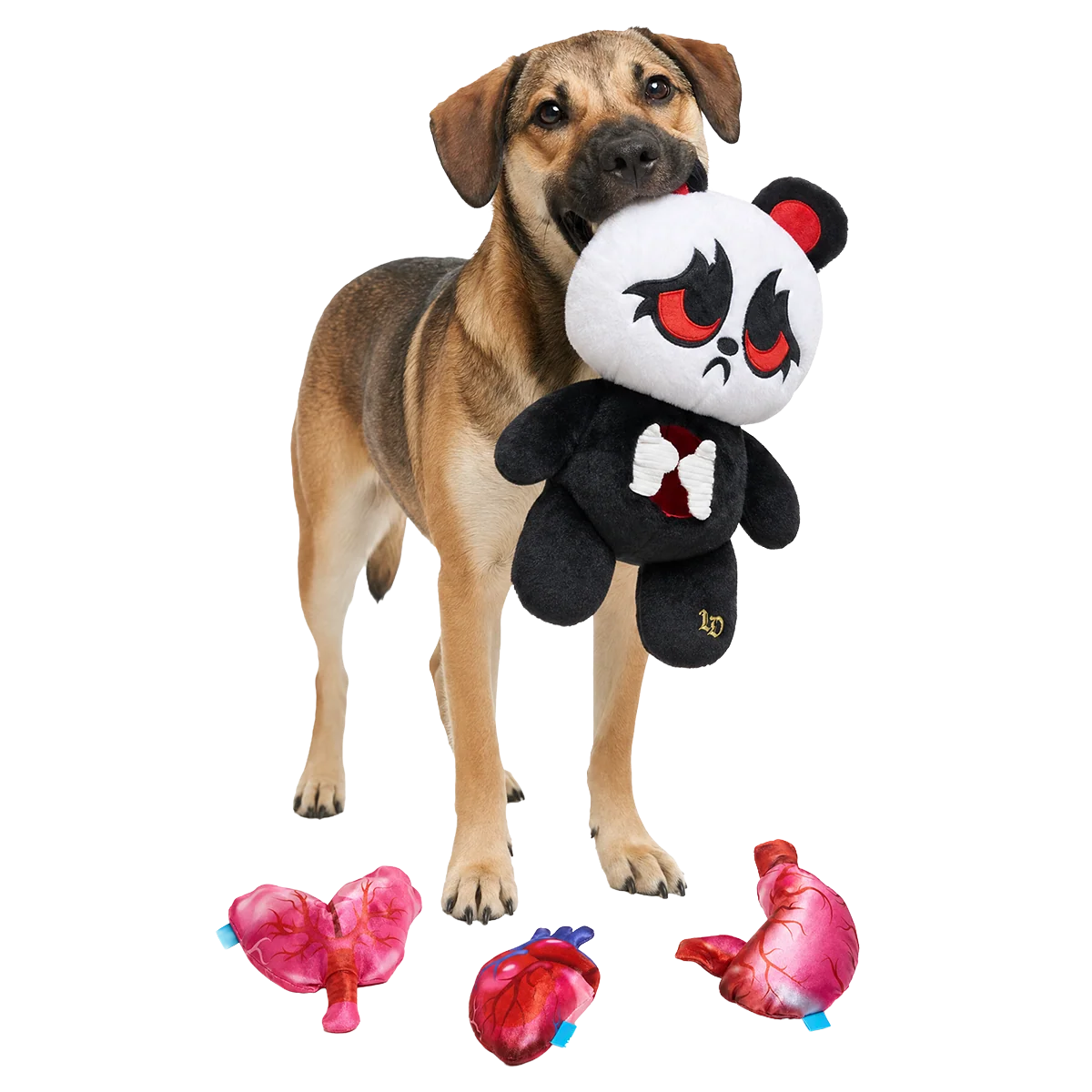 Marcus the Carcus Plush Extra-Large + Multi-Part + Enrichment Dog Toy