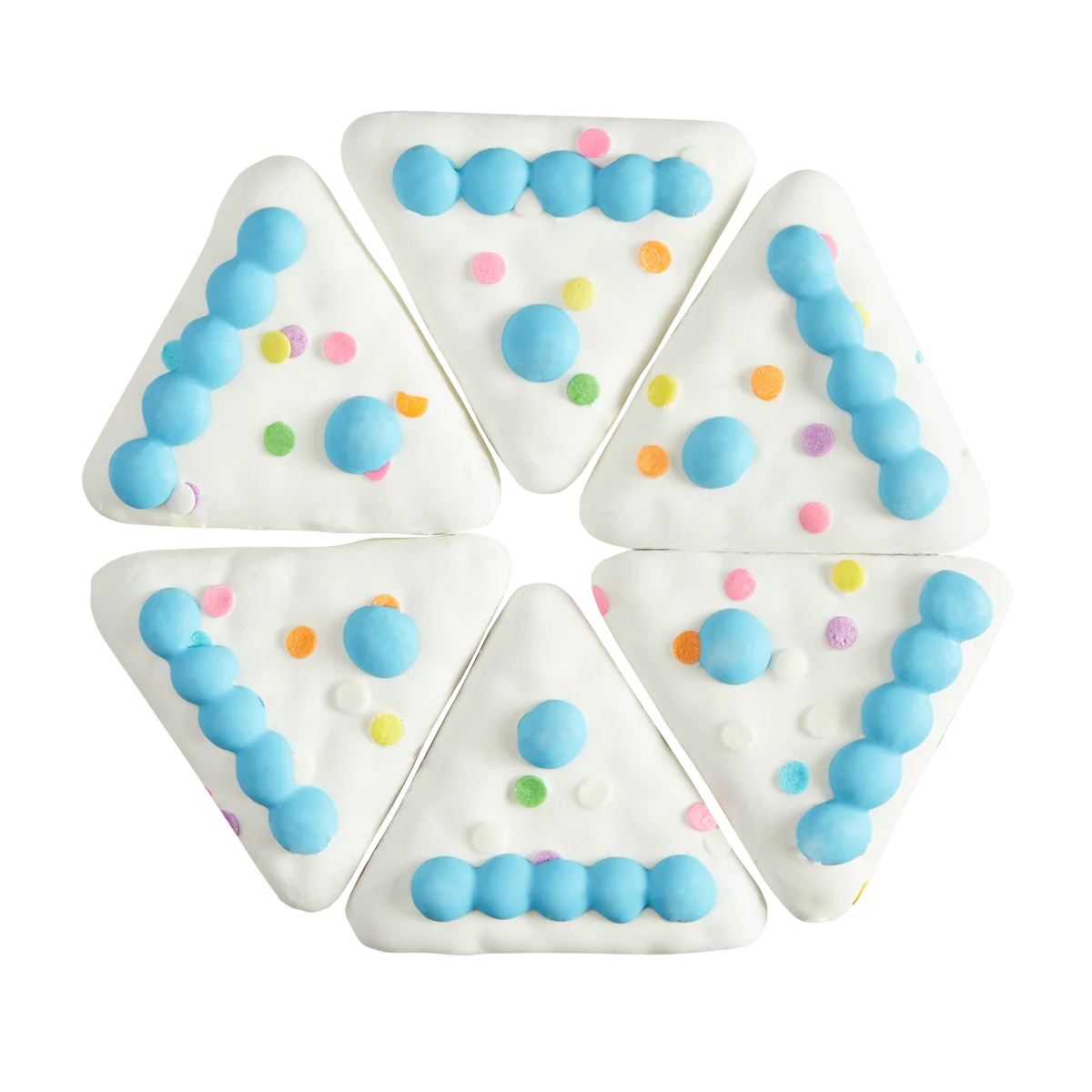 Barkday Cake Vegetarian Hard & Crunchy 6-Piece Dog Cookie