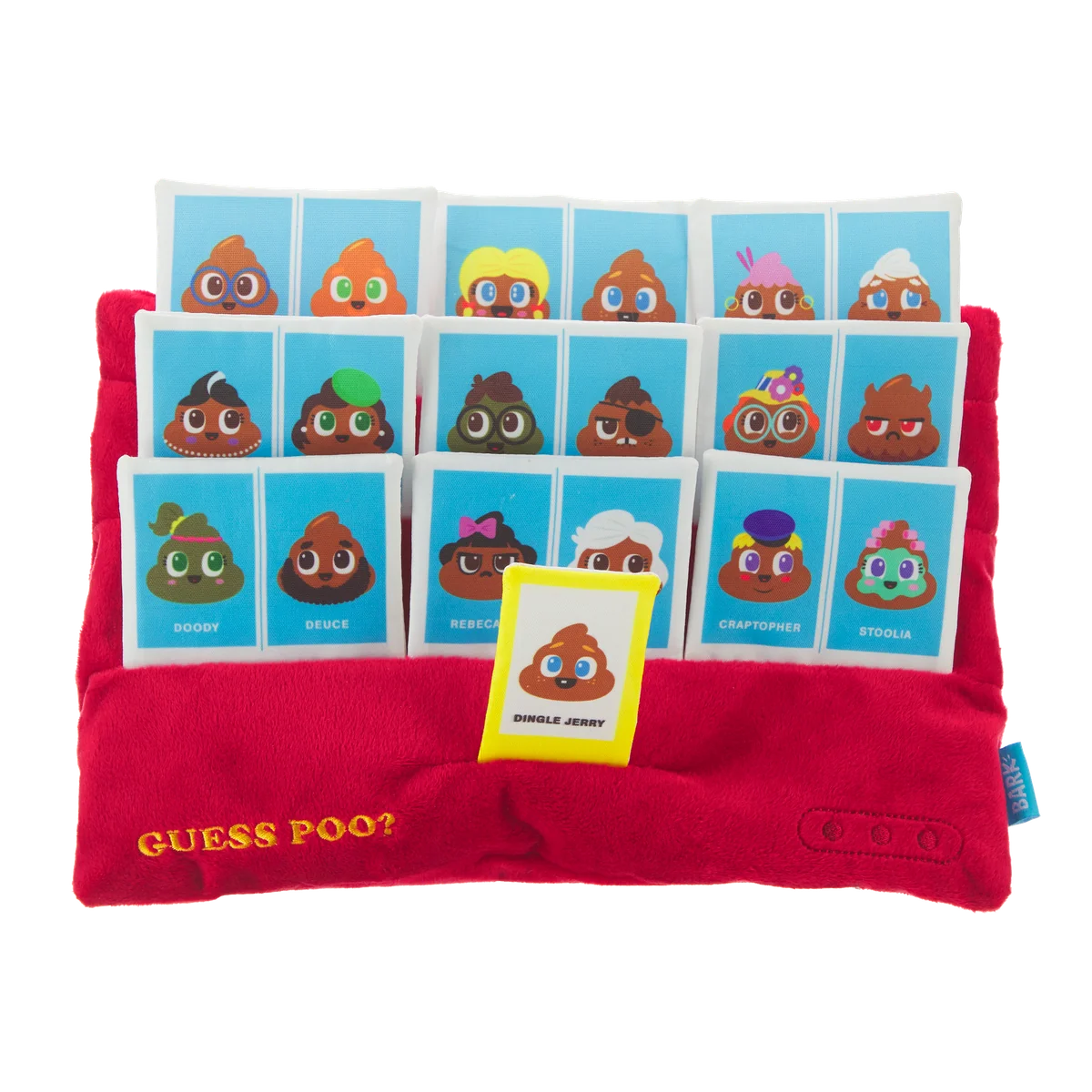 Guess Poo Plush Enrichment Dog Toy