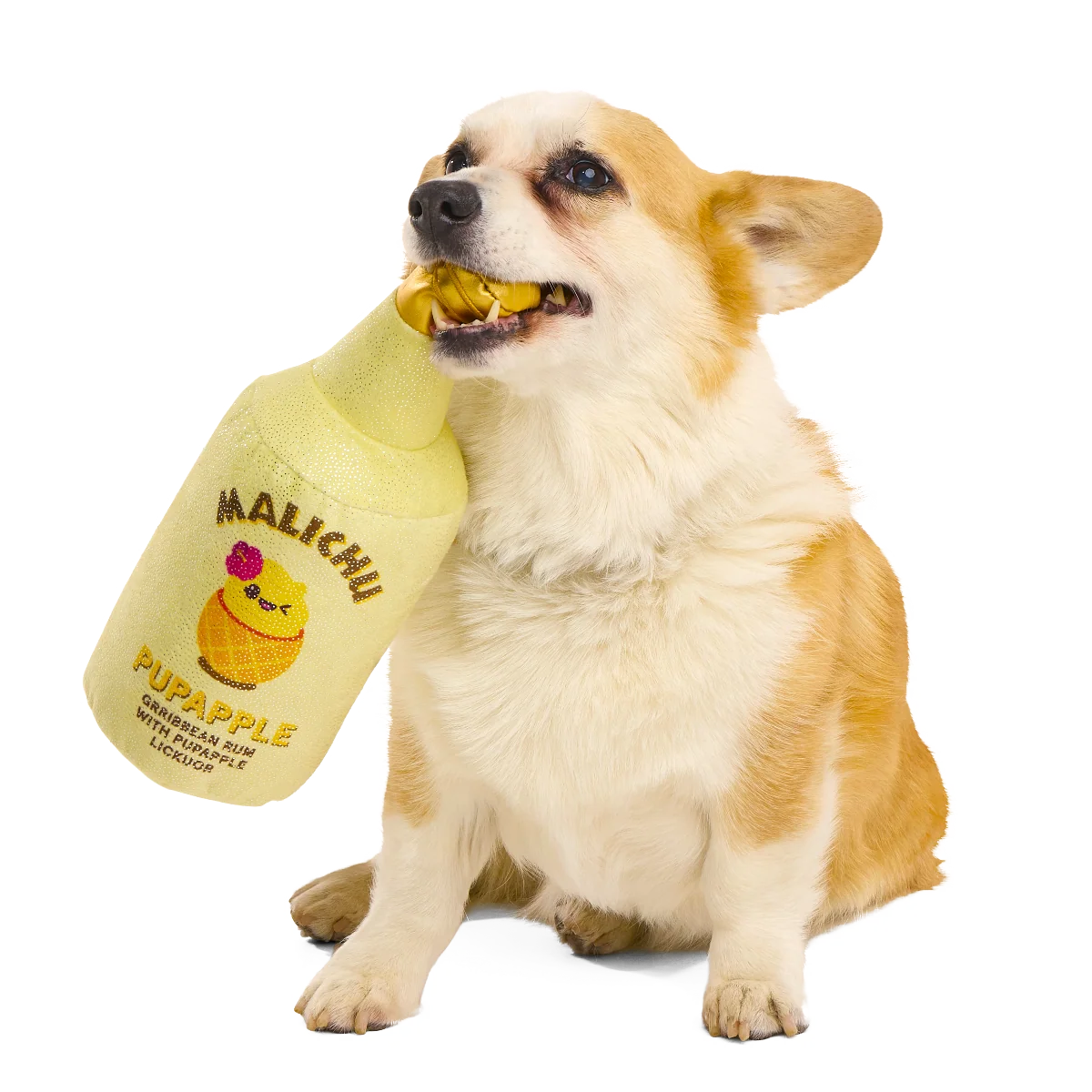 Malichu Rum Plush Extra-Large + Tug Dog Toy