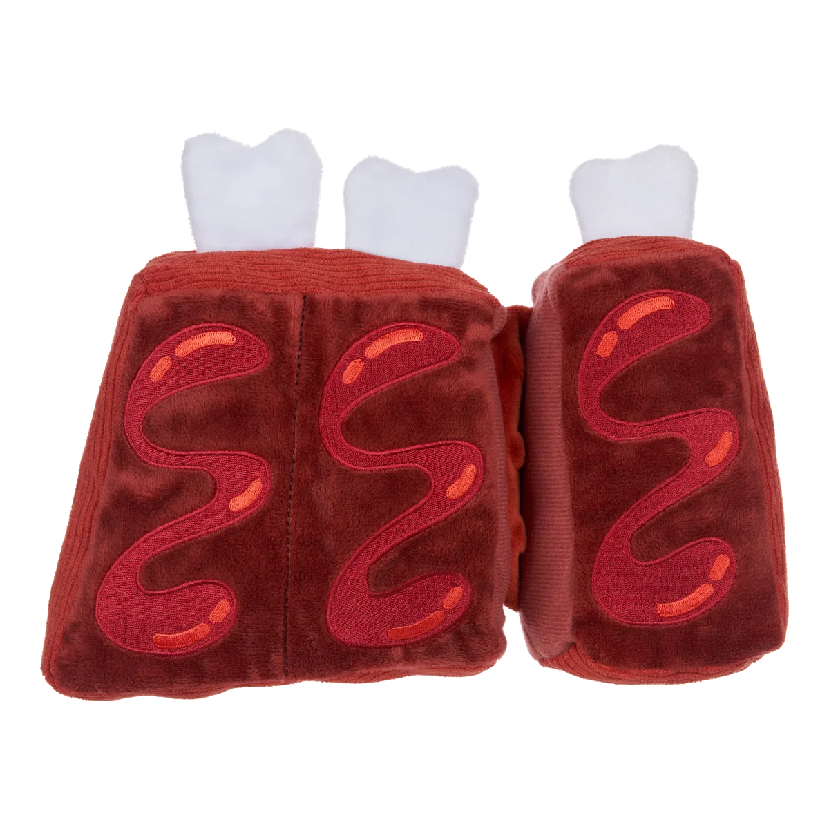 Baby Bark Ribs Plush Tug Dog Toy
