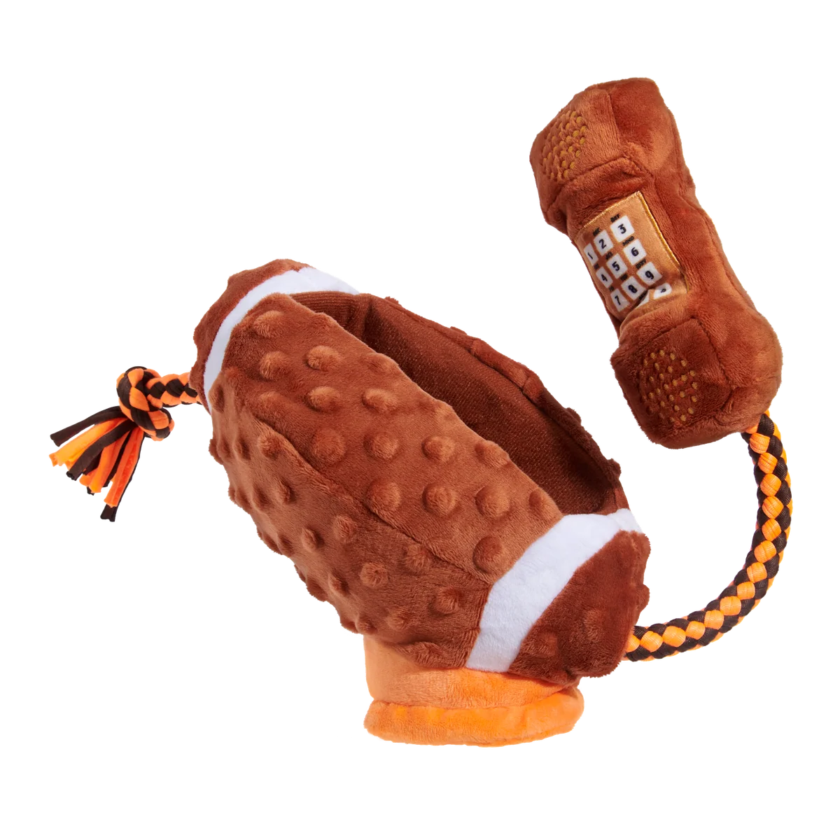Go Long Distance Call Plush Tug Dog Toy