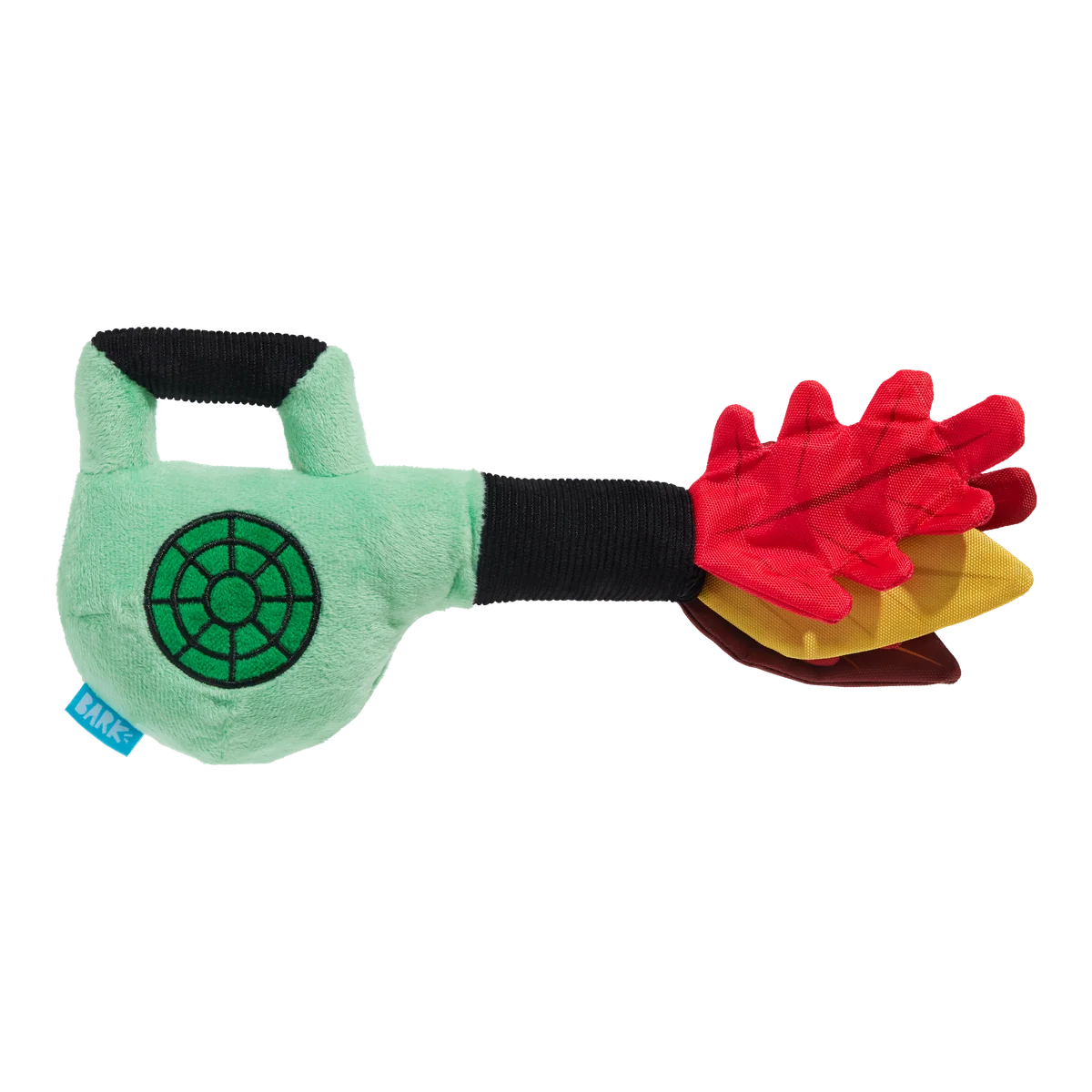 Leaf Blow-Wower Plush Tug Dog Toy
