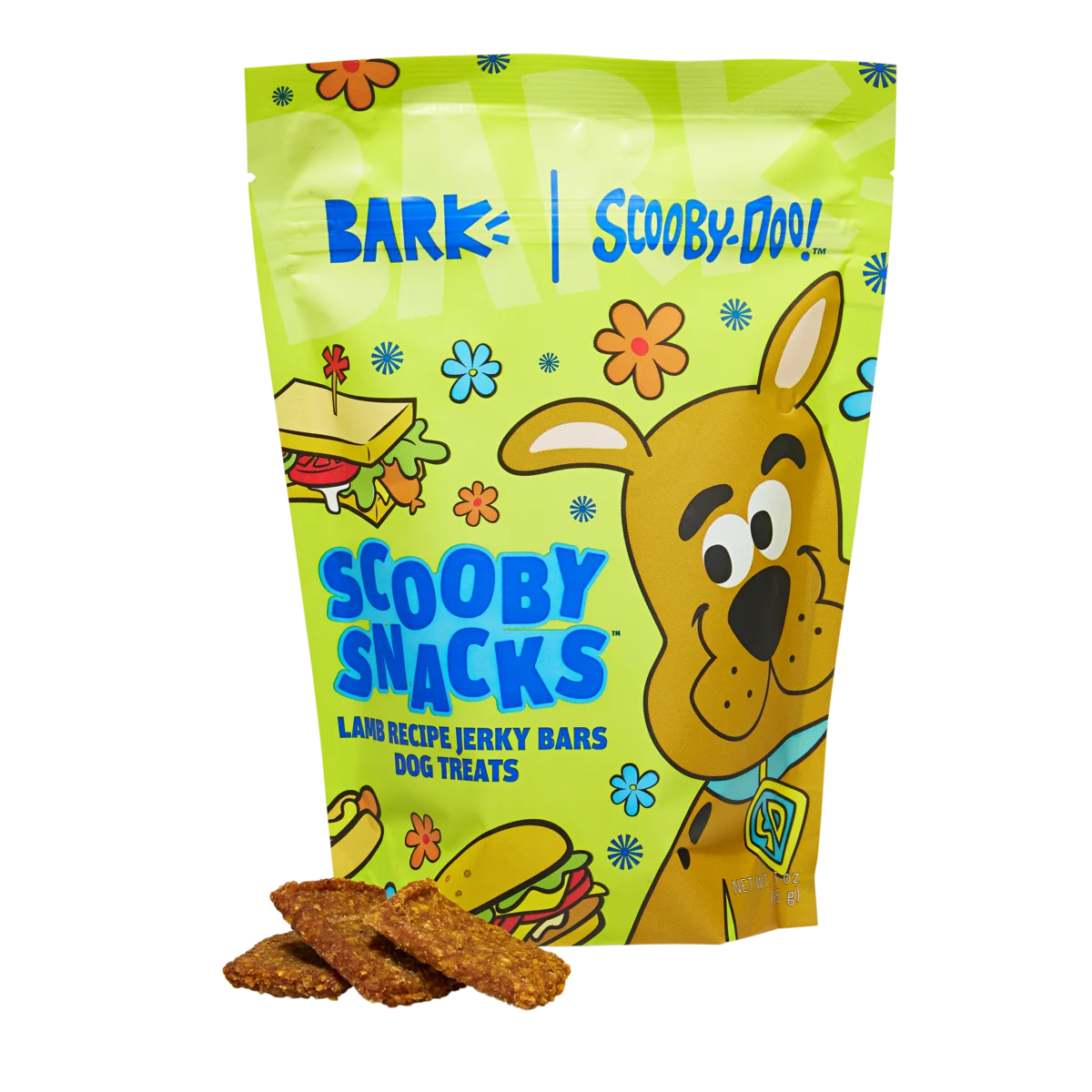 Scooby Snacks™ Lamb Recipe Jerky Bars Dog Treats. 3oz