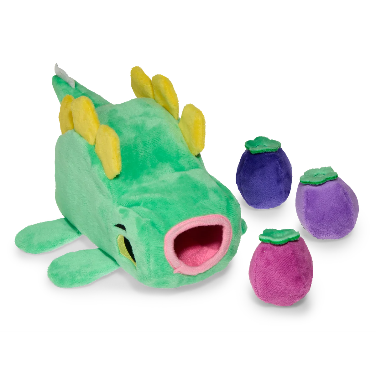 Berry Hungry Bernard Plush Multi-Part + Enrichment Dog Toy
