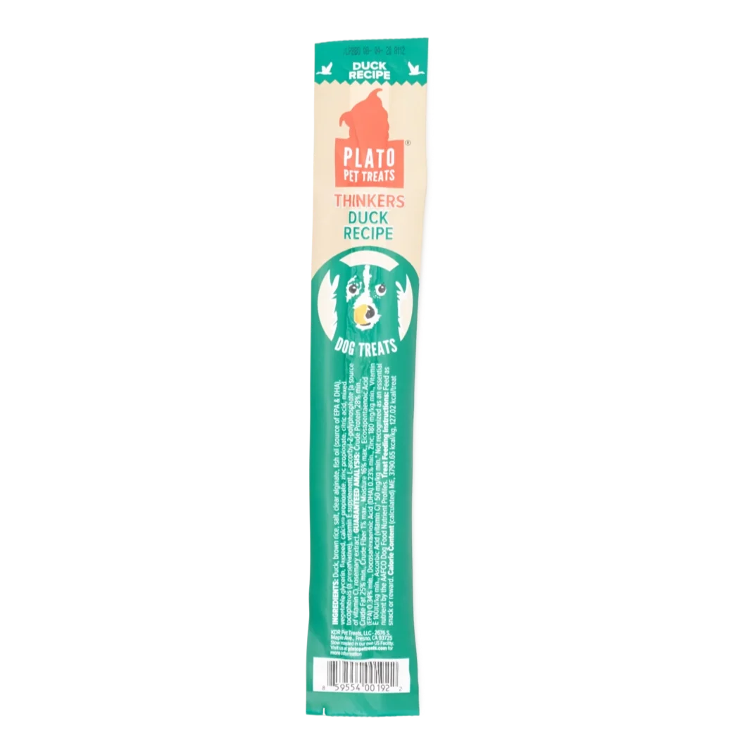 Duck Thinkers Stick Duck Soft & Chewy Dog Treats