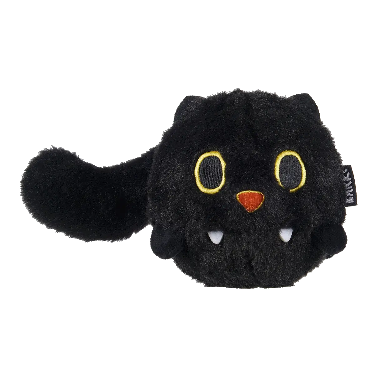 Black Alley Cat Super Chewer Durable 2-in-1 + Tug + Fetch Dog Toy