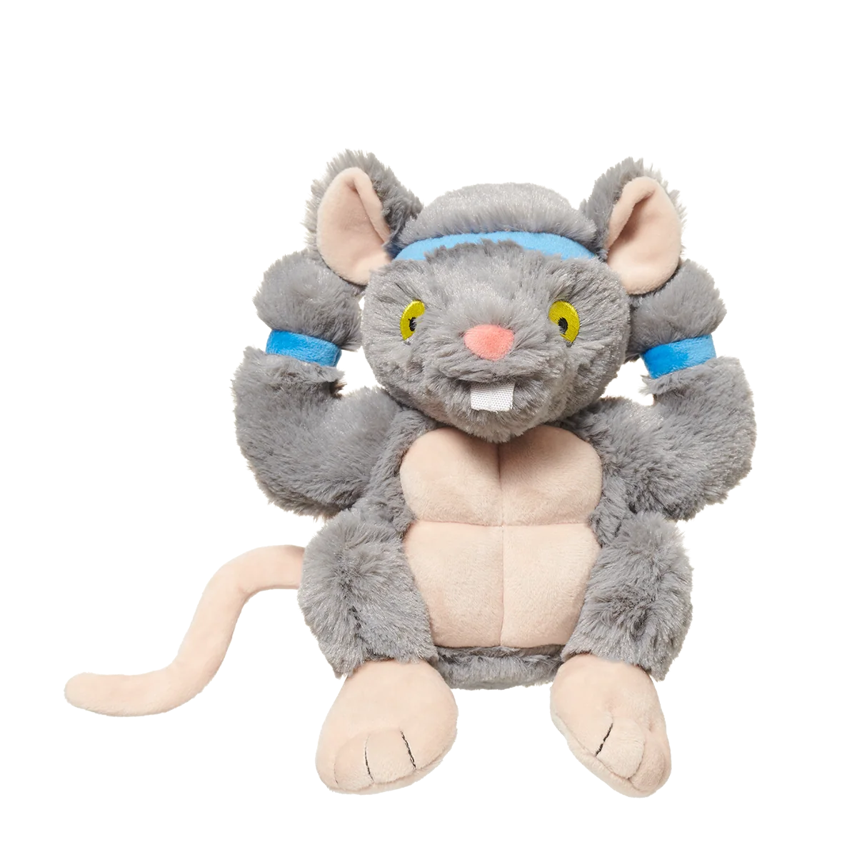 Bodybuilding Brodent Plush Tug Dog Toy