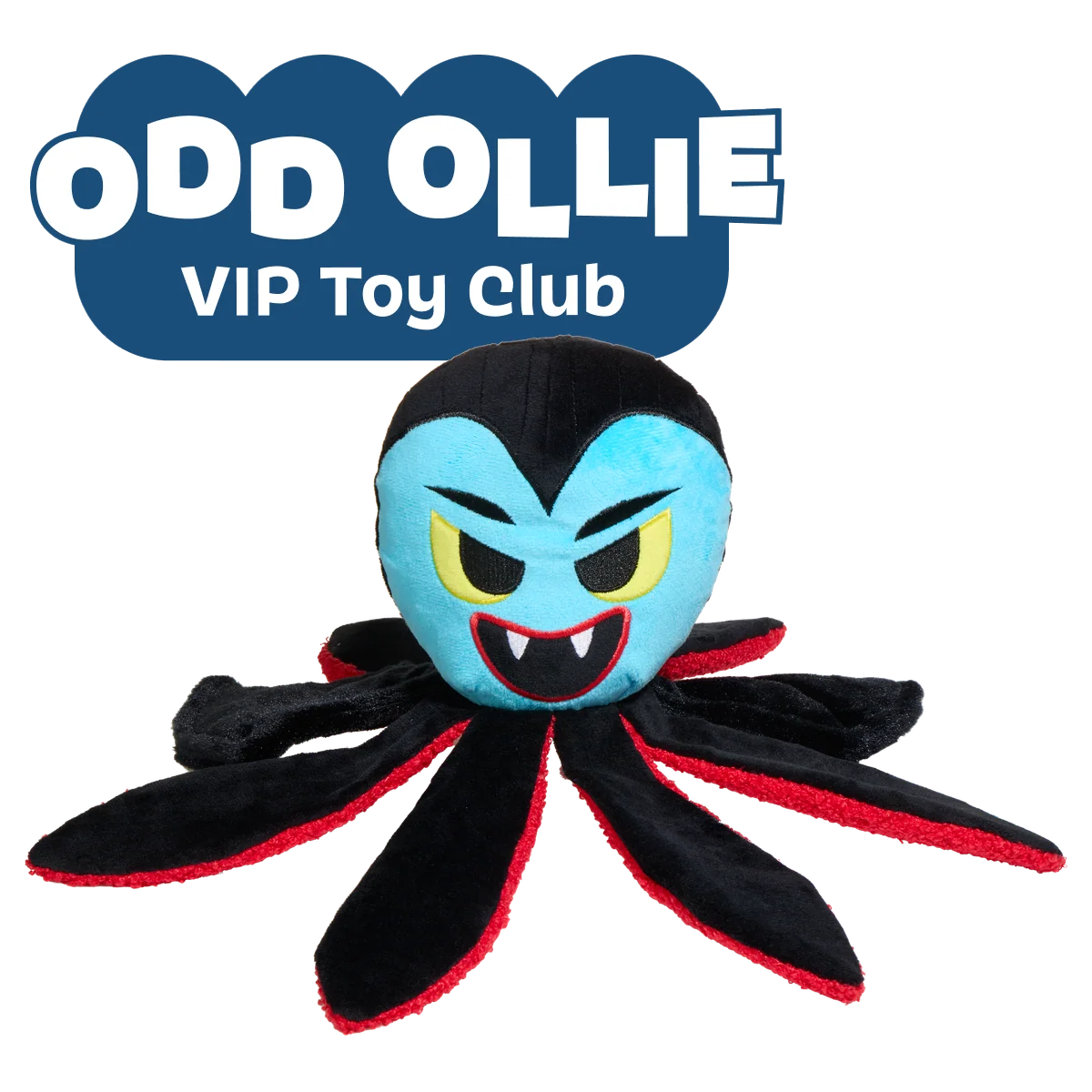 Ollie the Octopus Club. Plush Tug Monthly Dog Toys