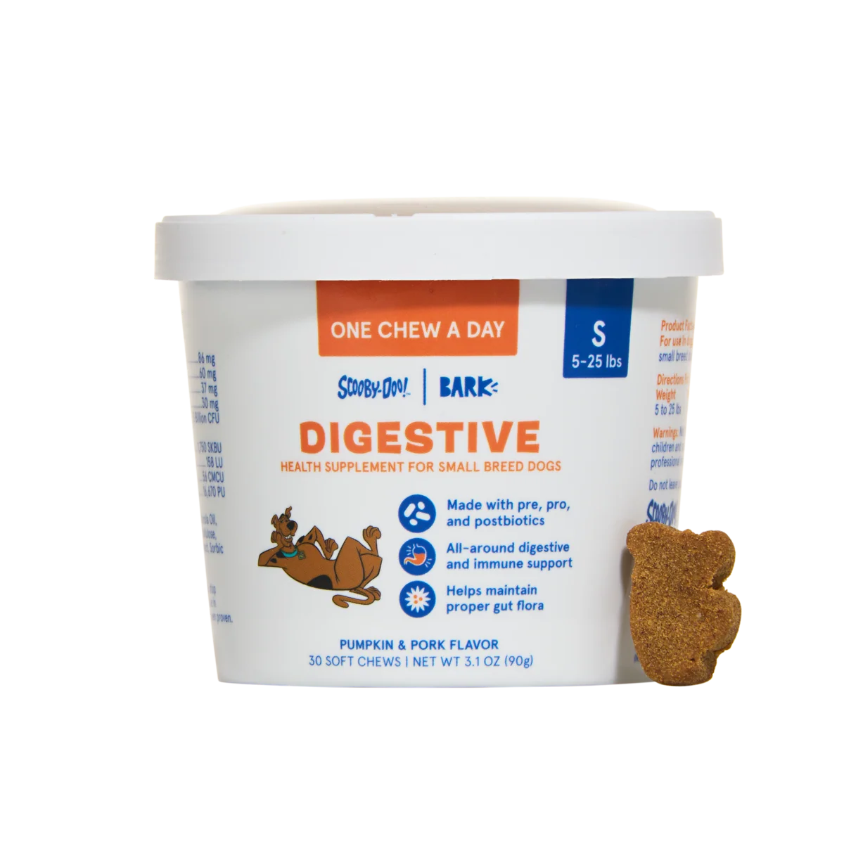 Scooby-Doo™ Digestive Dog Treat Supplements. 30 Ct