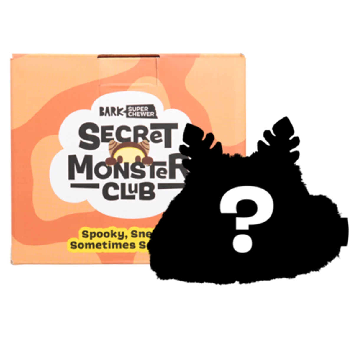 Secret Monster Club. Super Chewer Durable 2-in-1 Rip and Reveal Monthly Dog Toys