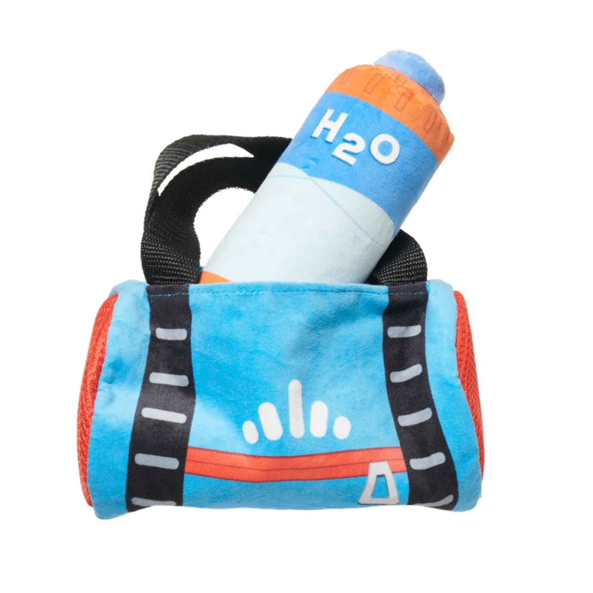 Ruff & Stuffed Duffel Plush Tug + Multi-Part + Enrichment Dog Toy