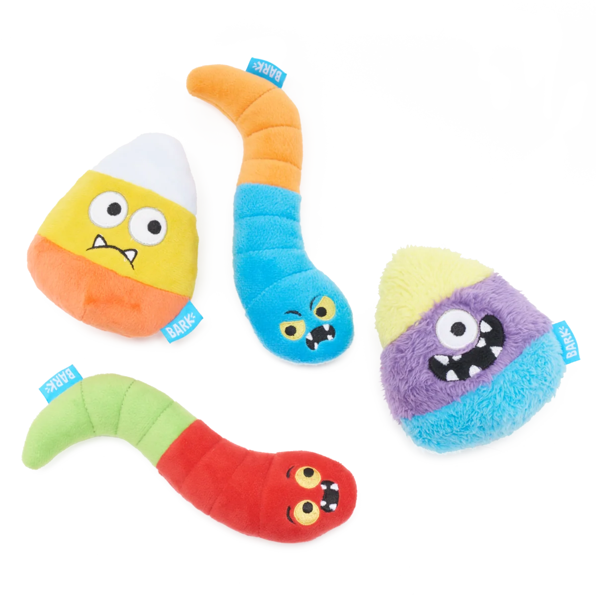 Jaw Breakers Plush Multi-Part Dog Toy