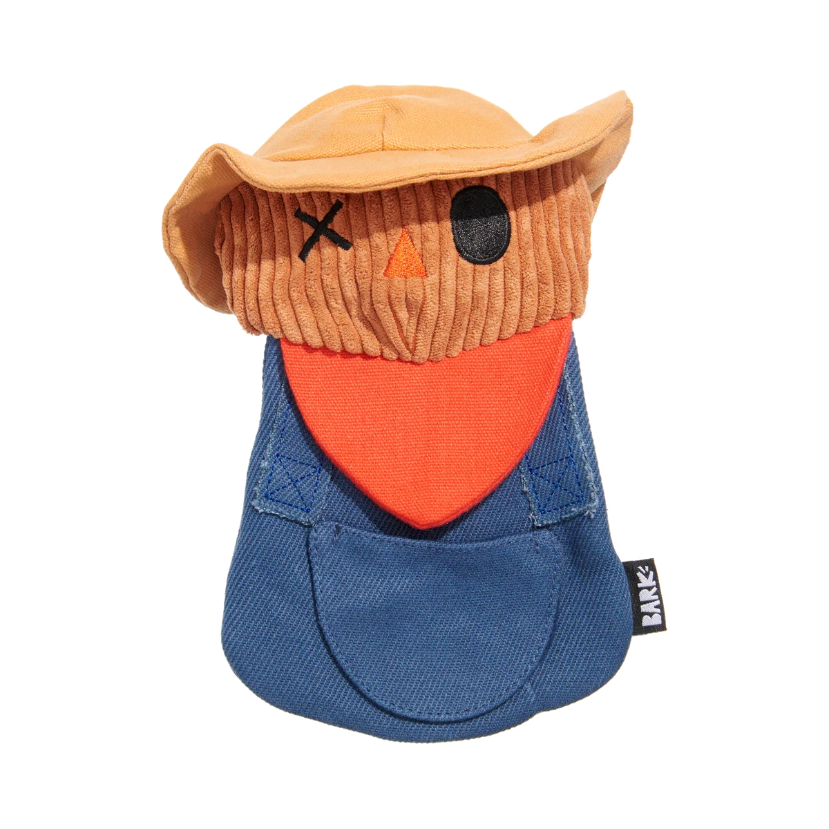 Shreddy Eddy the Scarecrow Super Chewer Durable 2-in-1 + Tug Dog Toy
