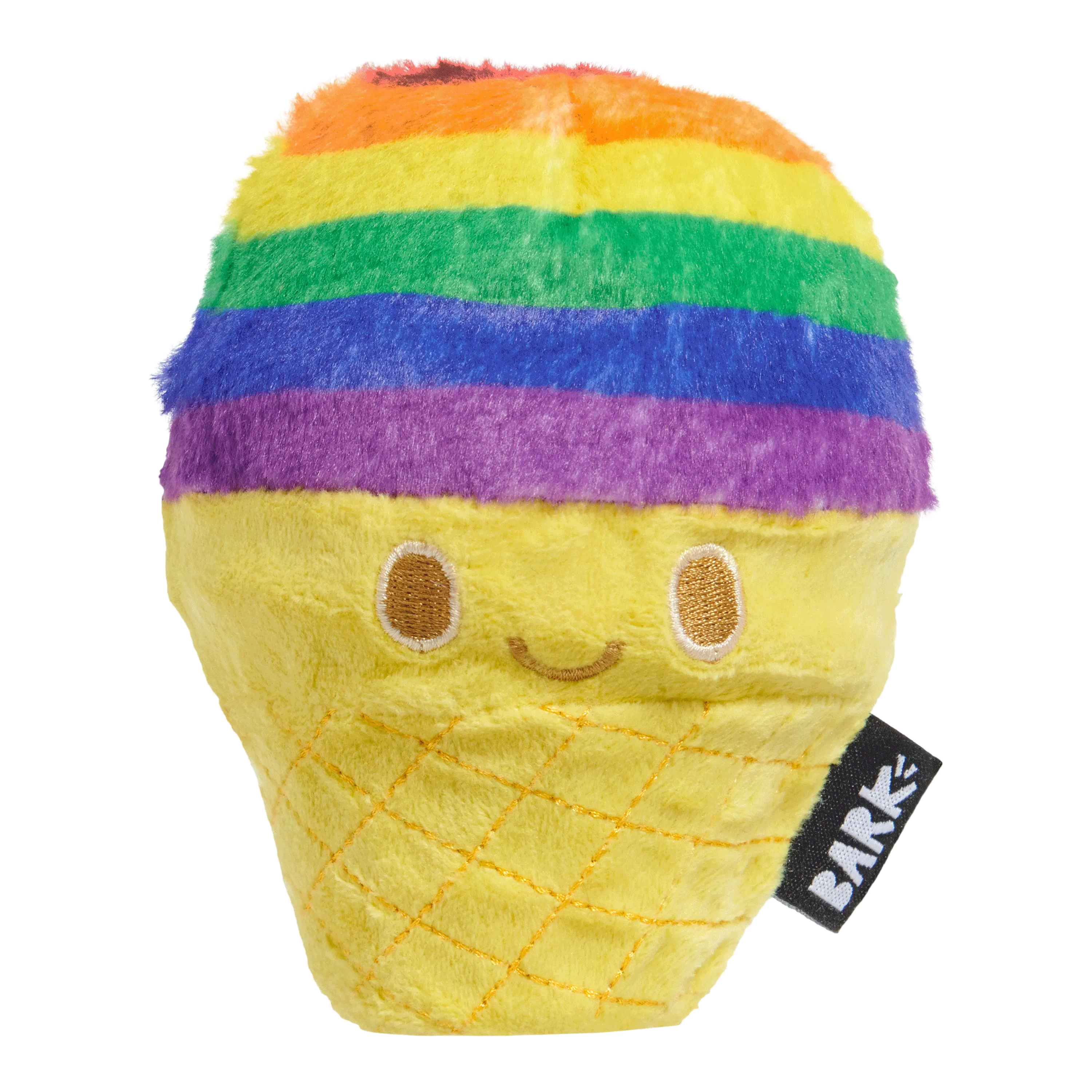 Rainbow-wow Sherbert Super Chewer Durable 2-in-1 + Enrichment Dog Toy