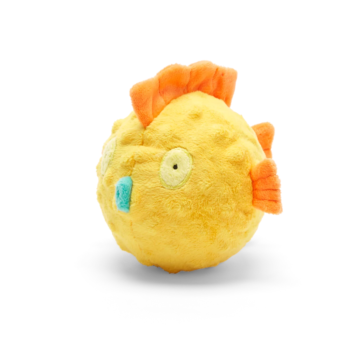 Bloated Barry the Blowfish Plush Fetch Dog Toy